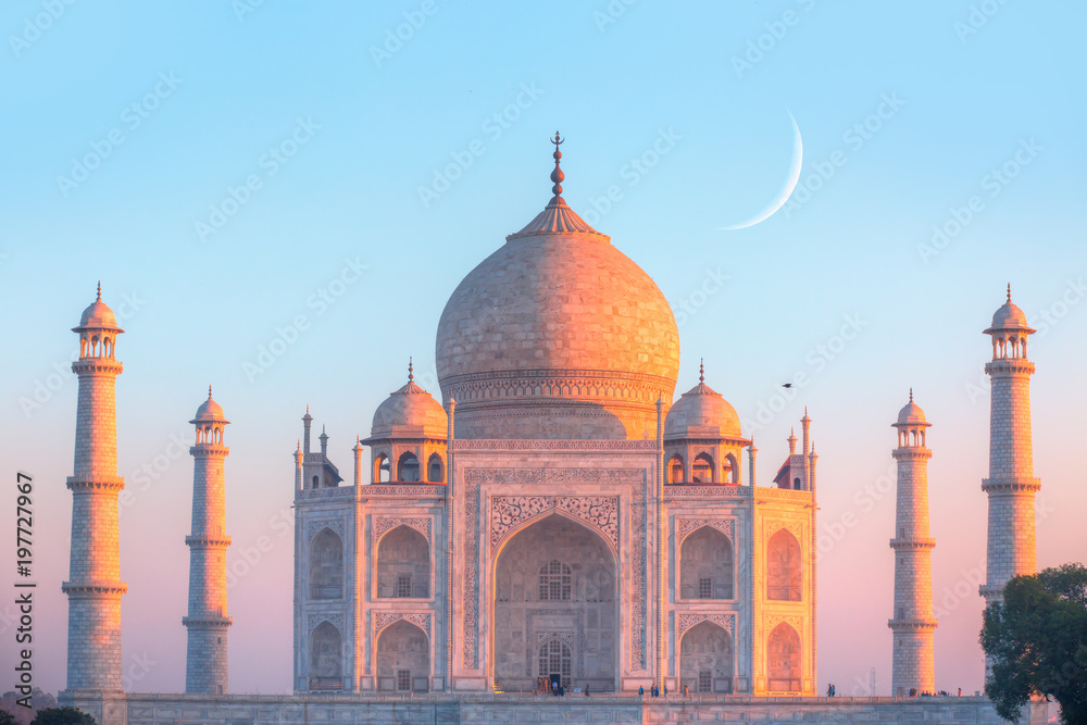 Taj Mahal widok 4