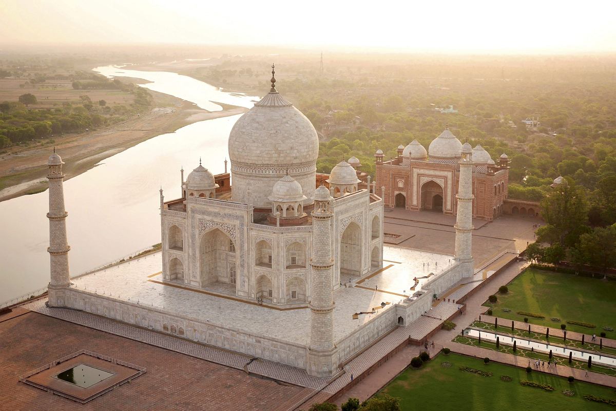 Taj Mahal widok 5